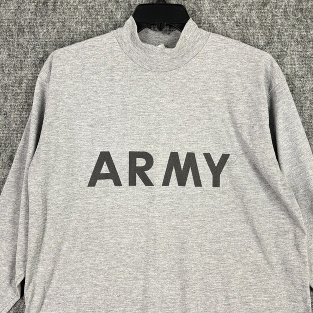 Vintage Army Mens L Gray 150
